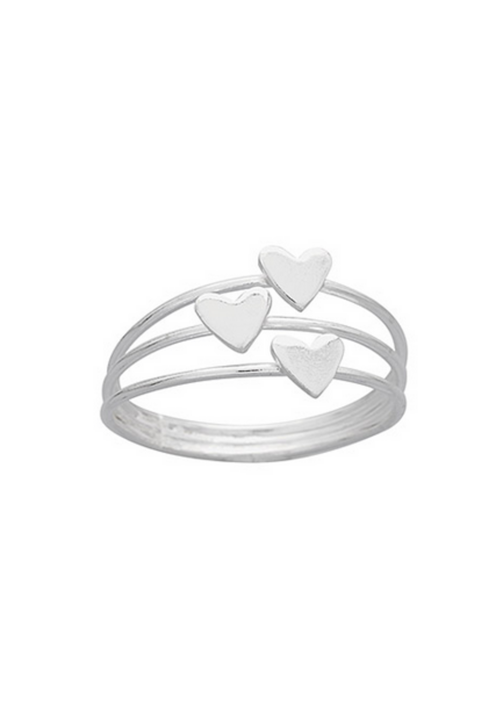 Triple Heart Ring