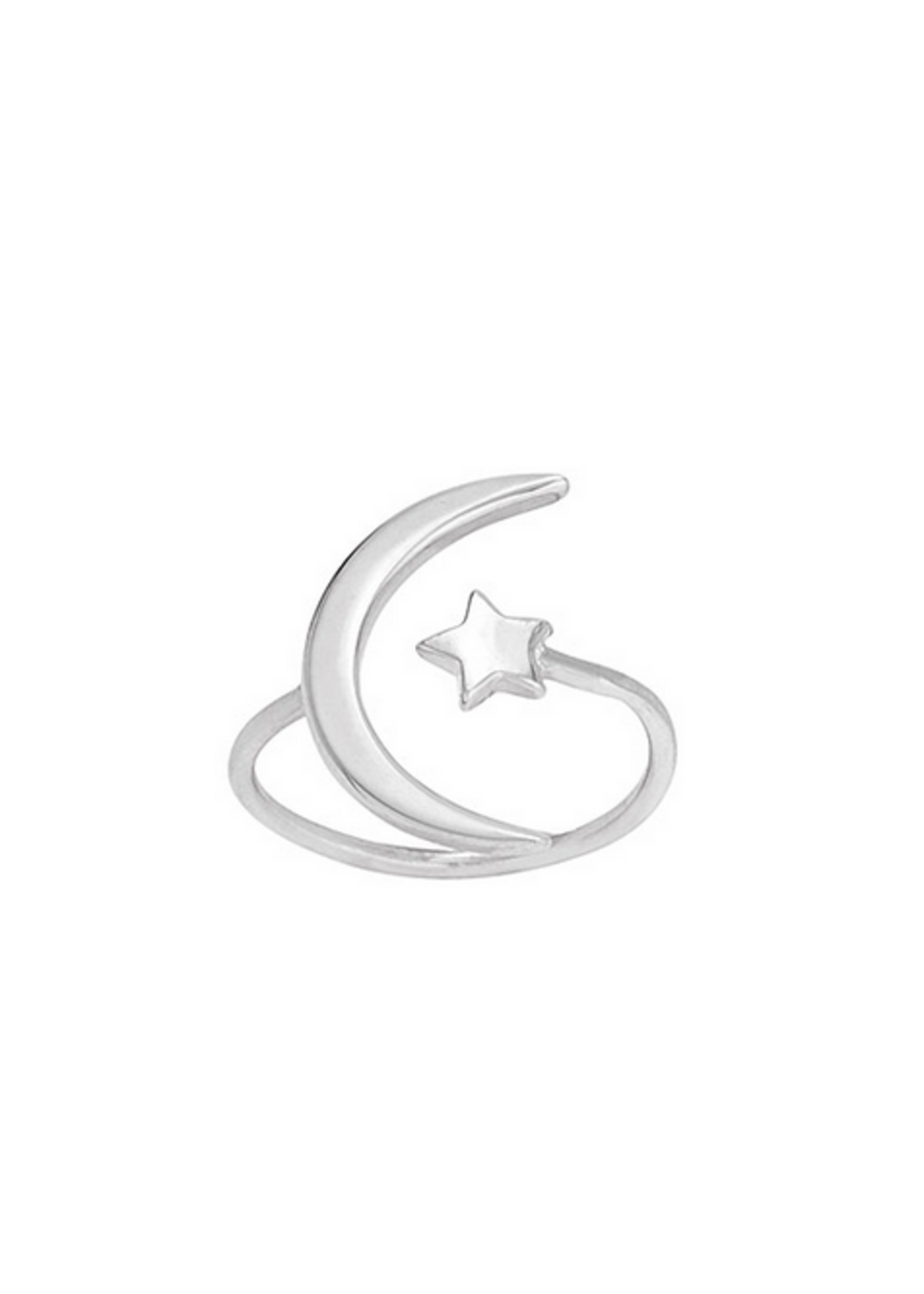 The Moon & Stars Adjustable Ring