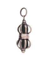 Small SilverTibetan Pendant Dorje