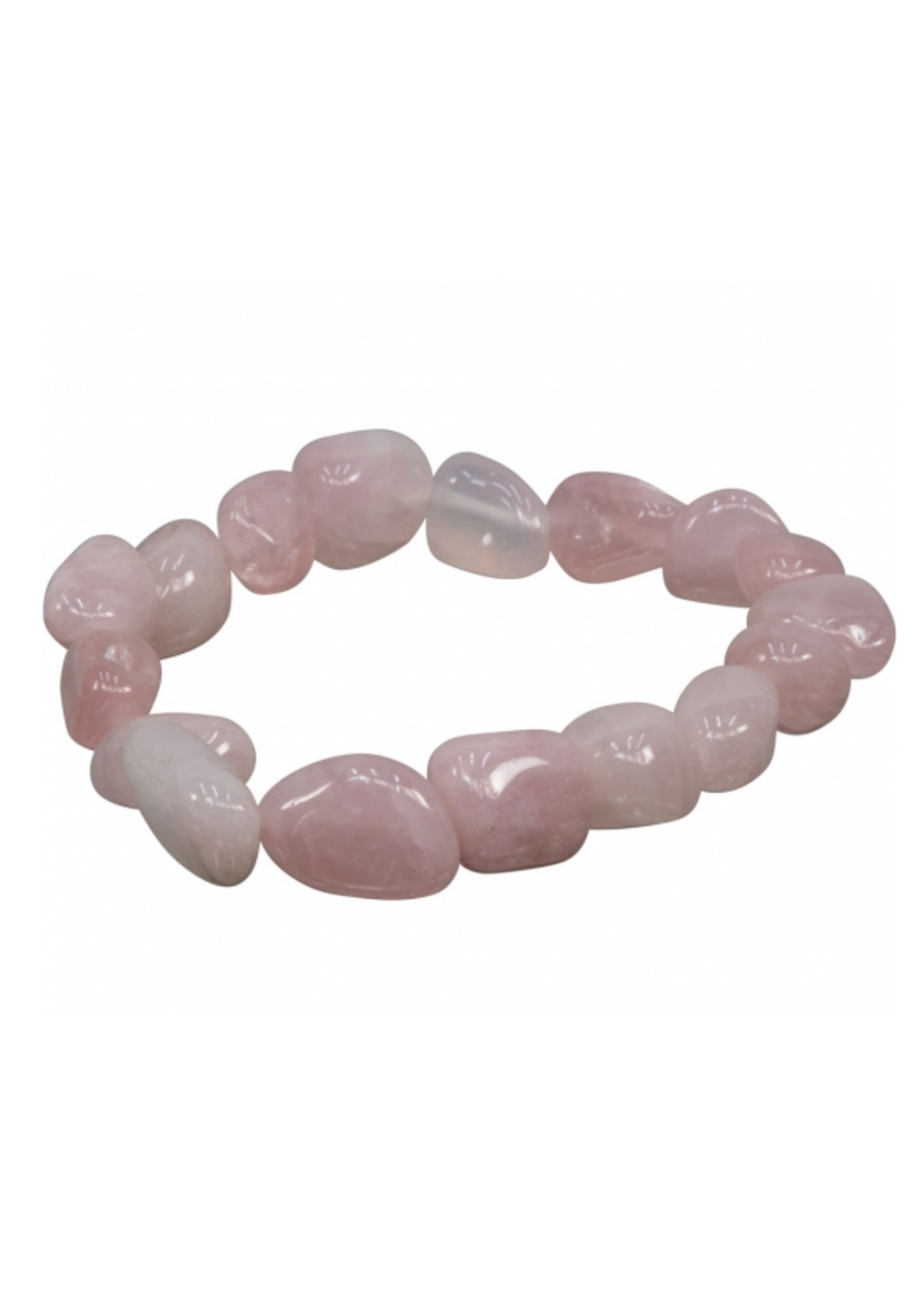 Tumbled Rose Quartz Bracelet