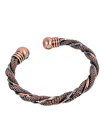 Copper Twist Bangle