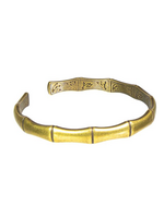 Brass & Copper Bamboo Cuff