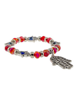 Red Evil Eye & Fatima Bracelet