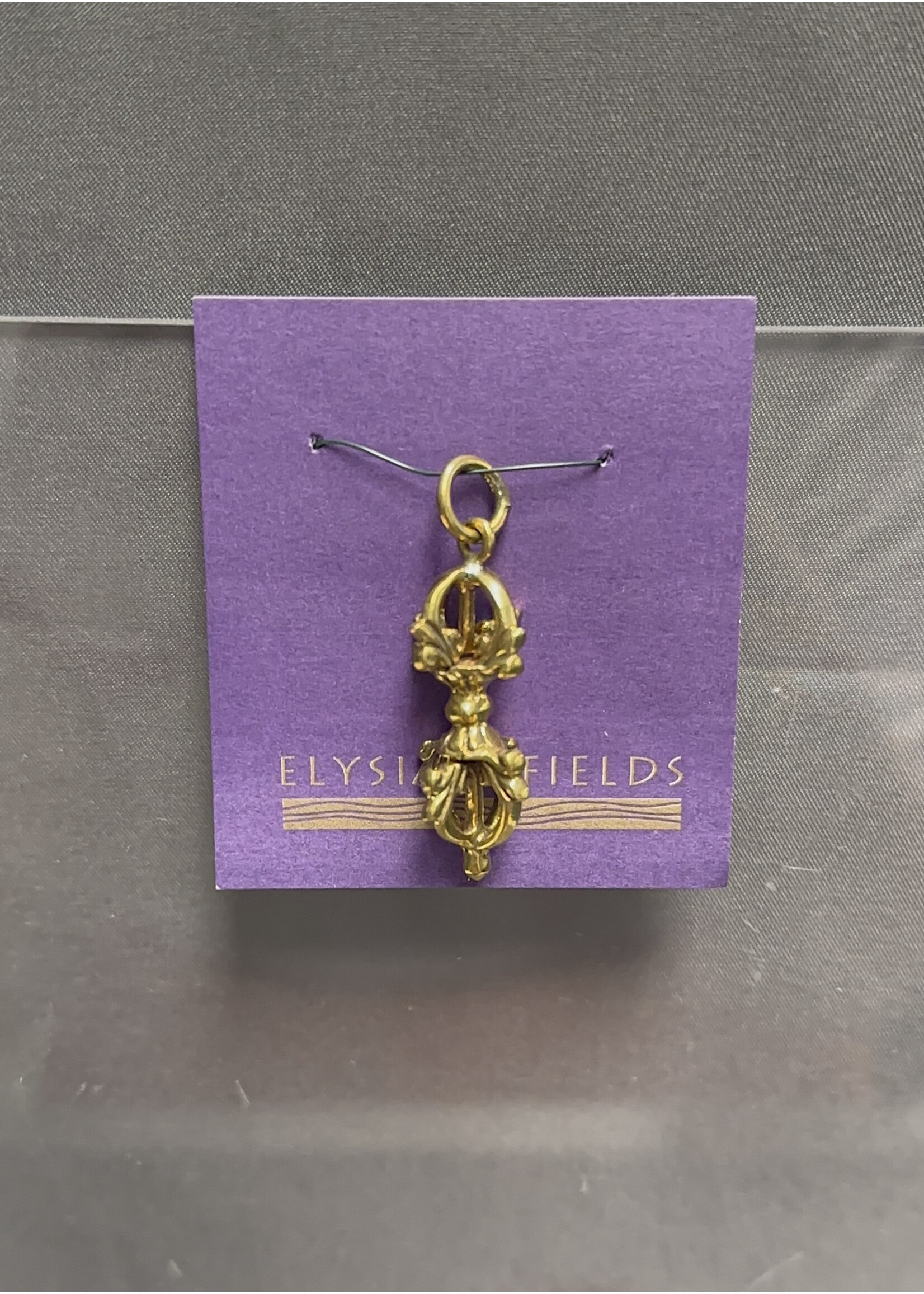 Brass Dorje Pendant