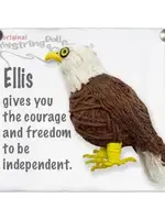 String Doll Keychain Ellis the Eagle