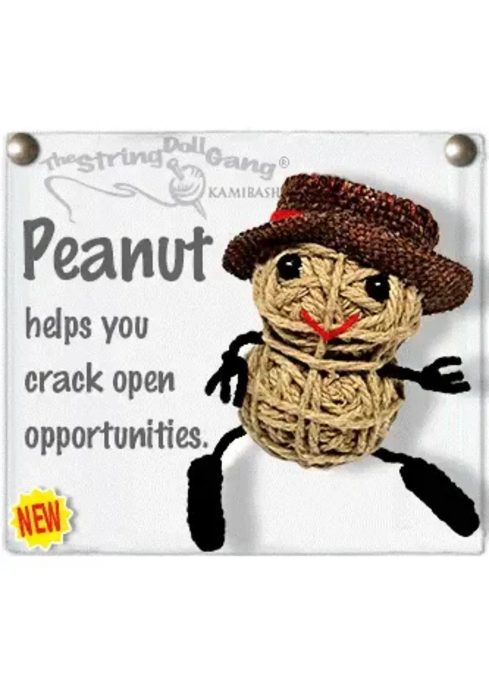 String Doll Keychain Peanut