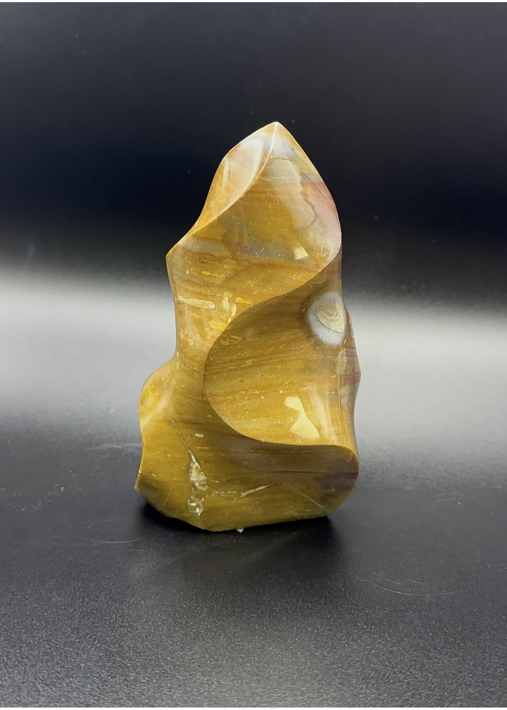 Polychrome Jasper & Agate Flame