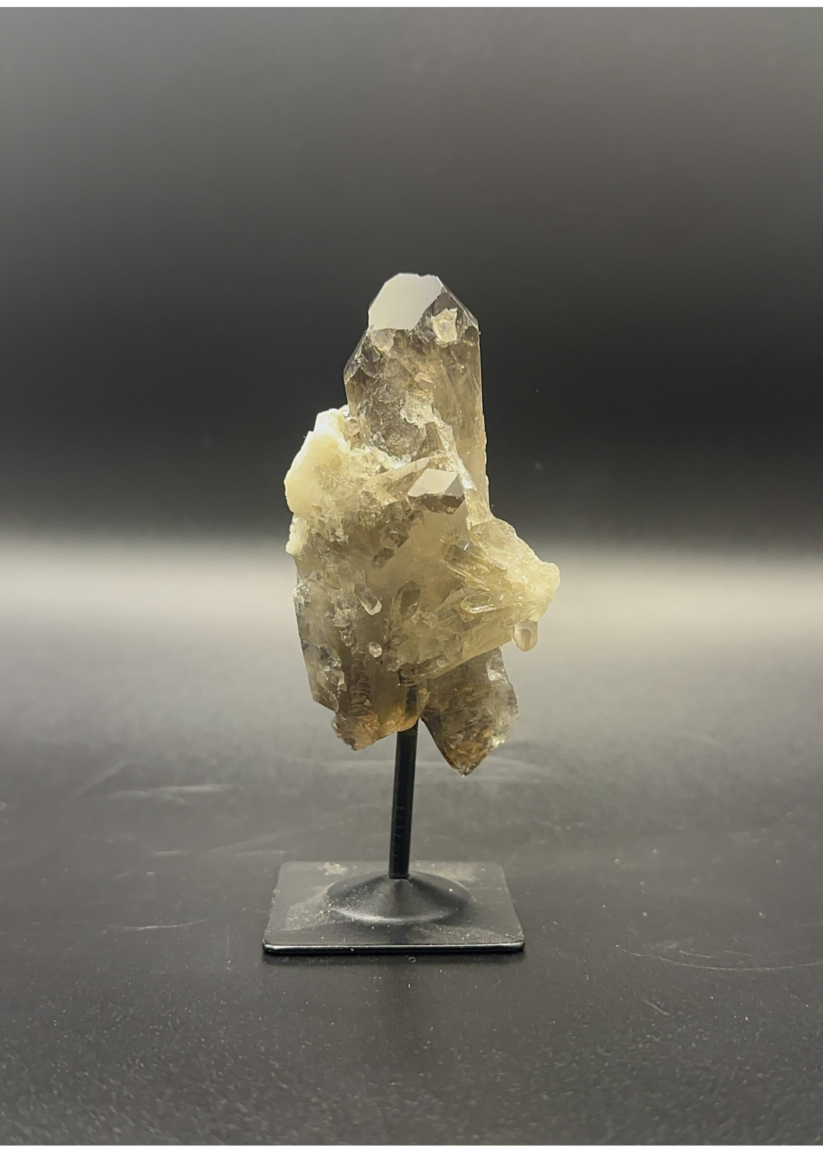 Smoky Quartz on Pin Stand