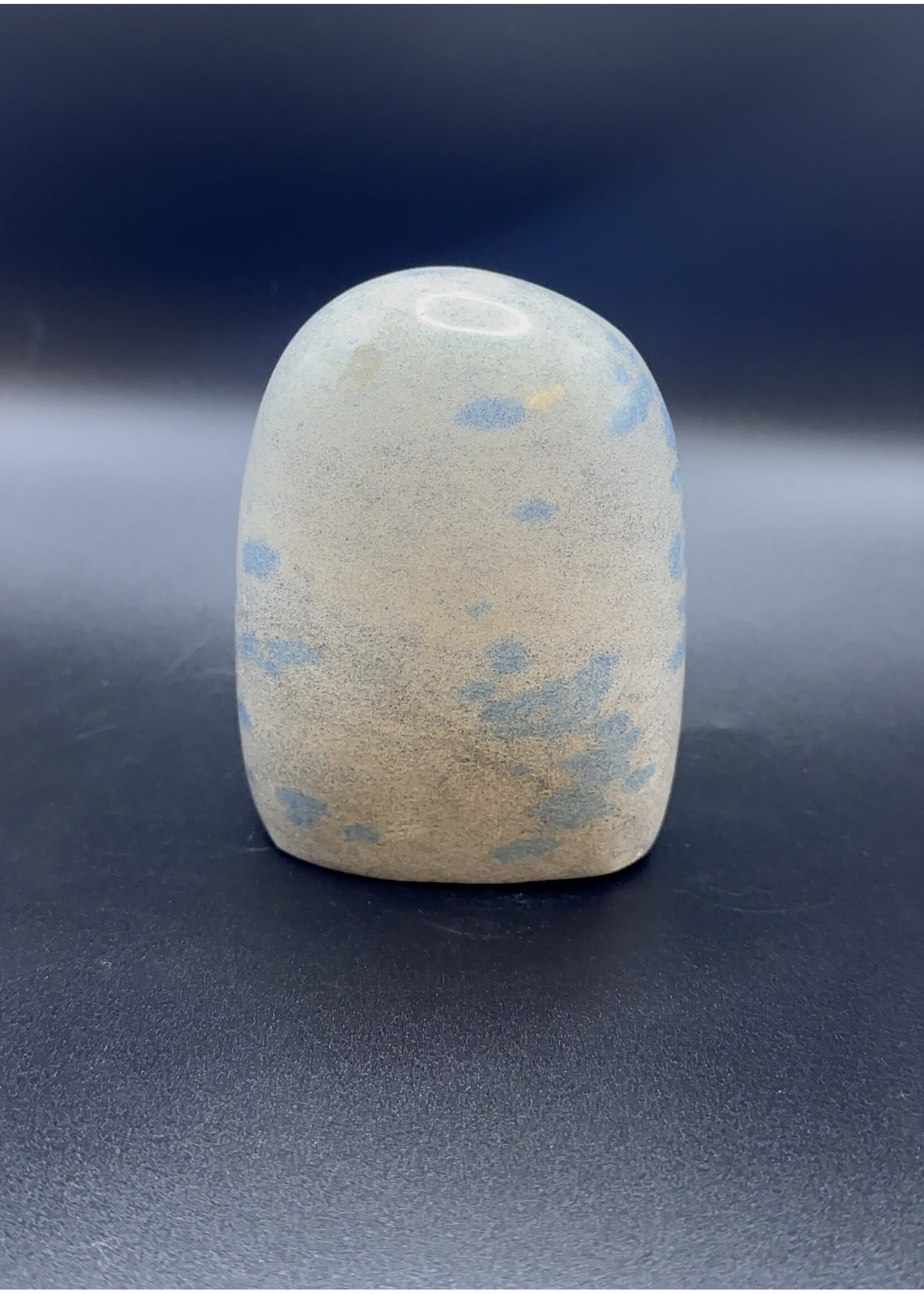 Quartz with Blue Manganese Free-form