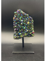 Titanium Druzy on Stand