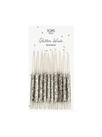 Glittering Gold Beeswax Candles