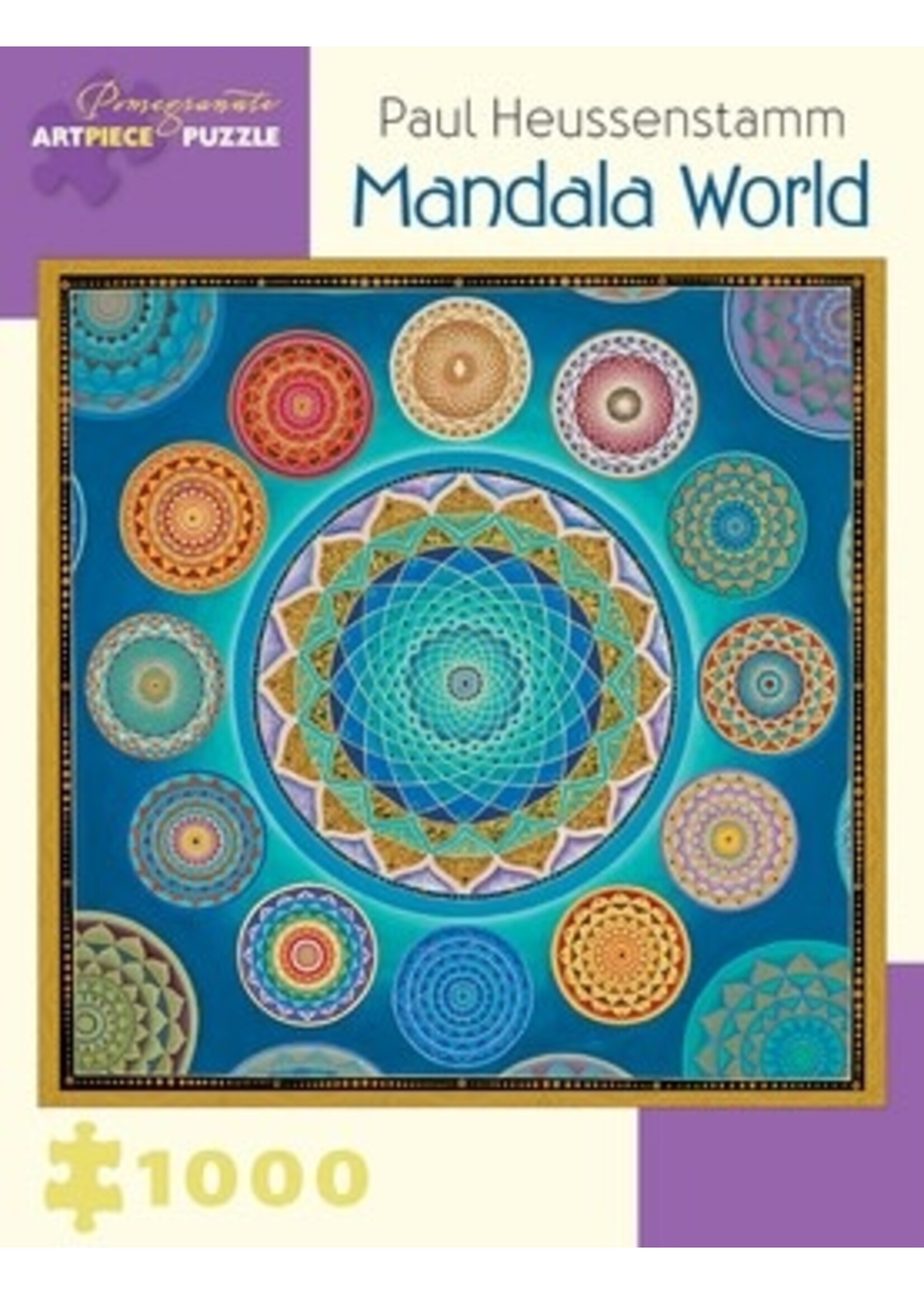 Mandala World Puzzle | 1000 Pieces
