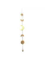 Mira Handmade Moon Phase Chime Gold