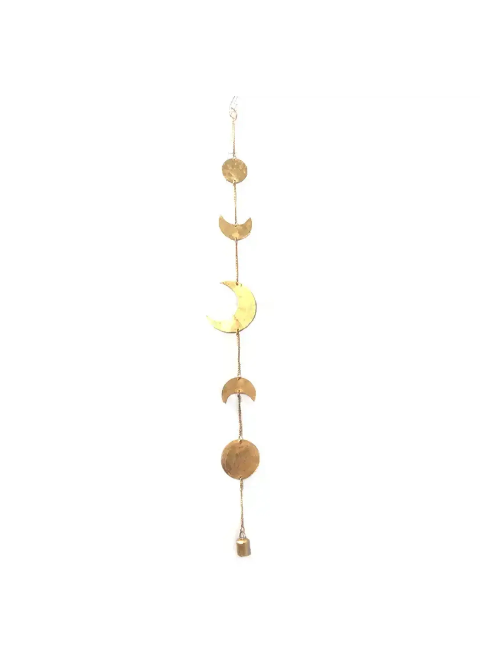 Mira Handmade Moon Phase Chime Gold