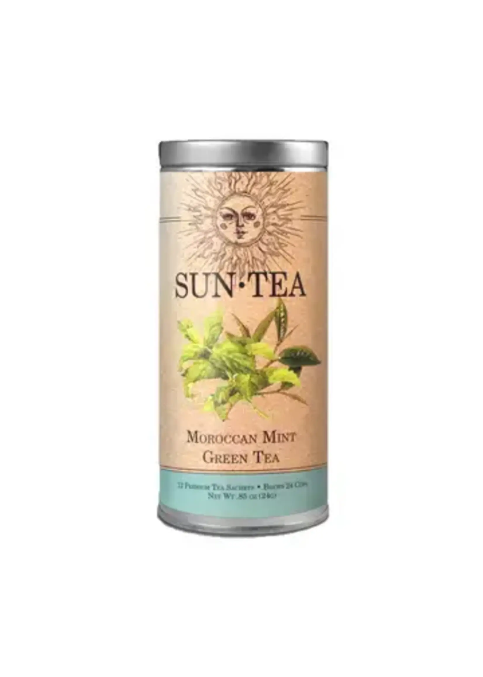 Moroccan Mint Organic Green Tea | 12 Tea Sachets