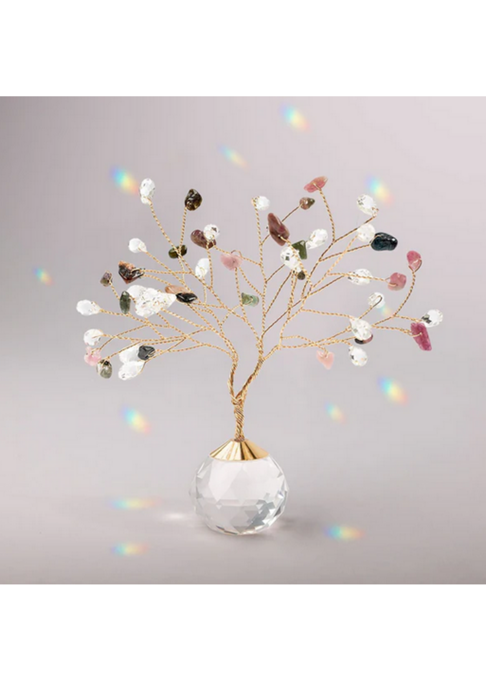 Tree of Courage Suncatcher | Tourmaline