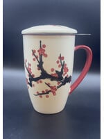 Cherry Blossom Mug & Tea Infuser