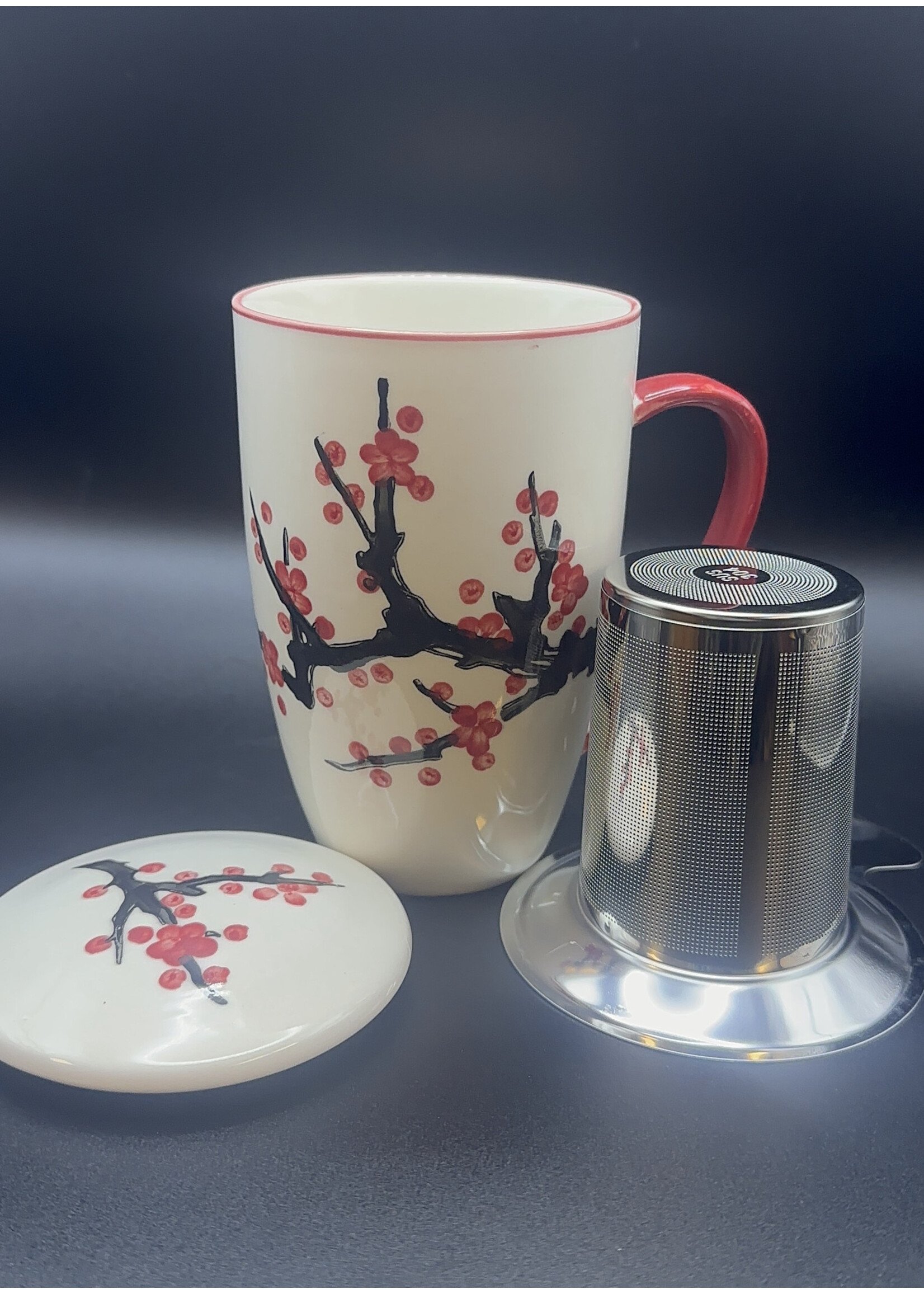 Cherry Blossom Mug & Tea Infuser