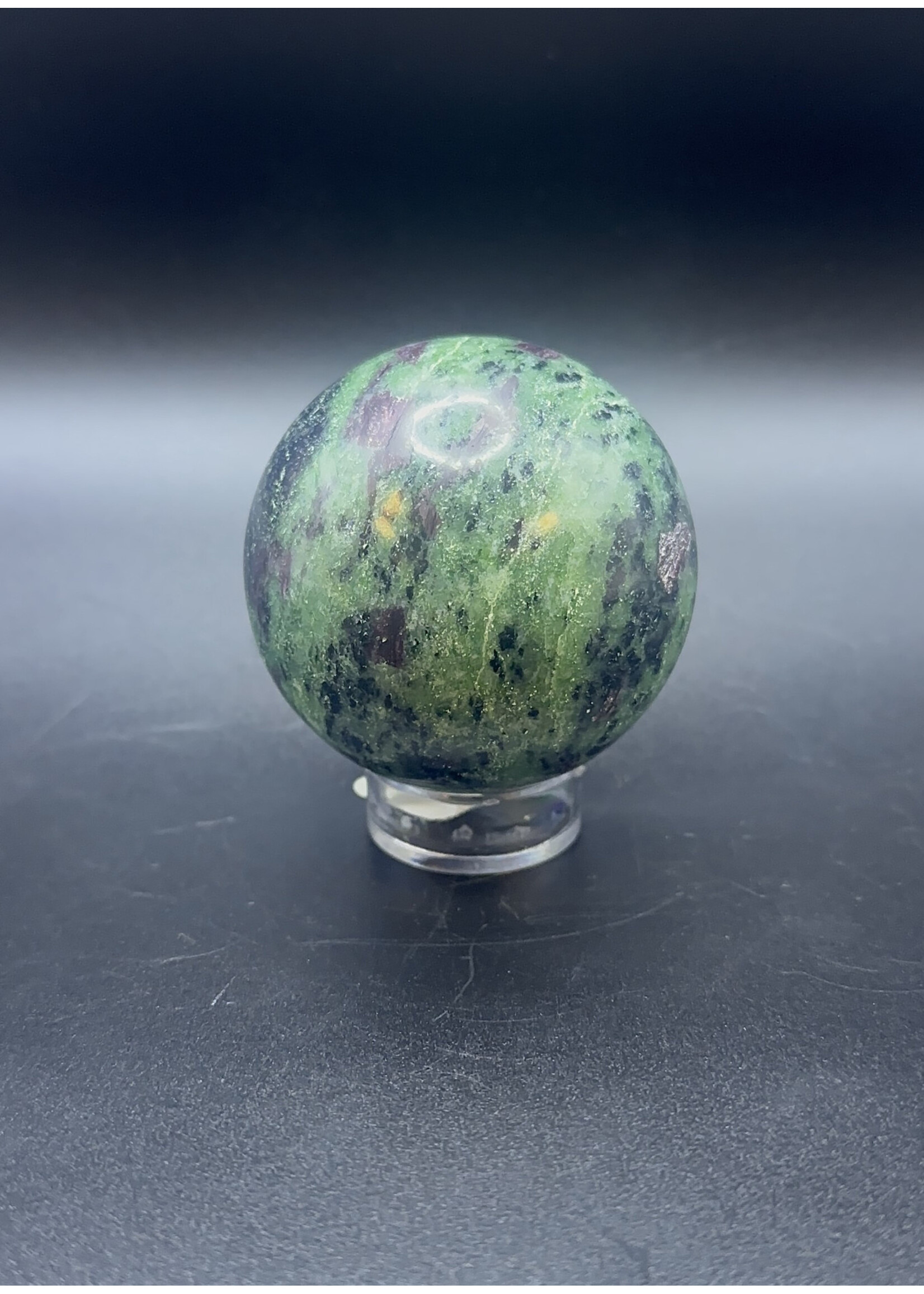 Ruby Zoisite Sphere