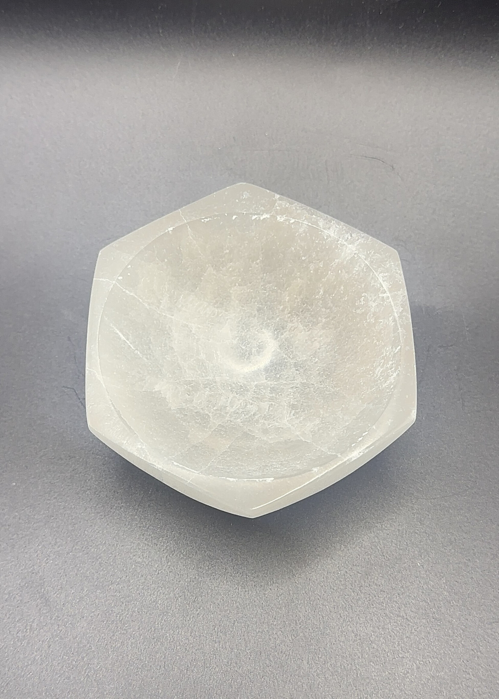 Selenite Hexagon Bowl