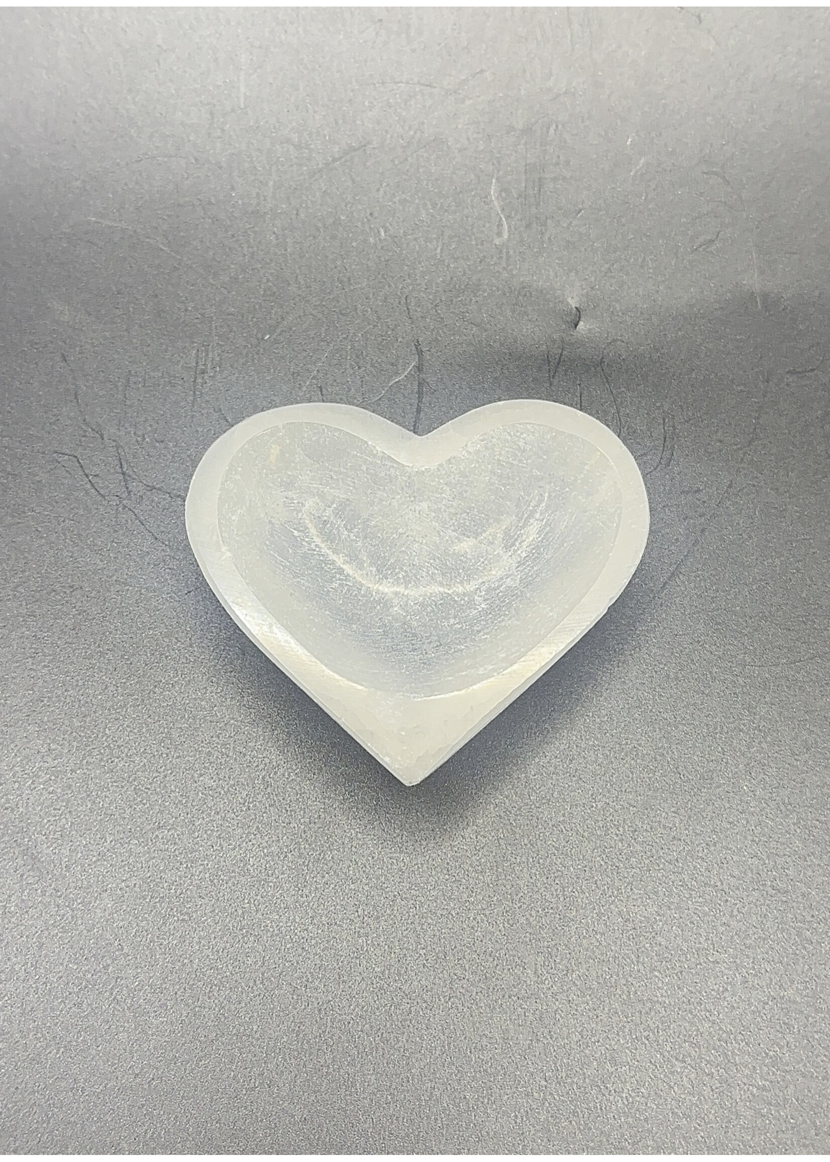 Selenite Heart Bowl
