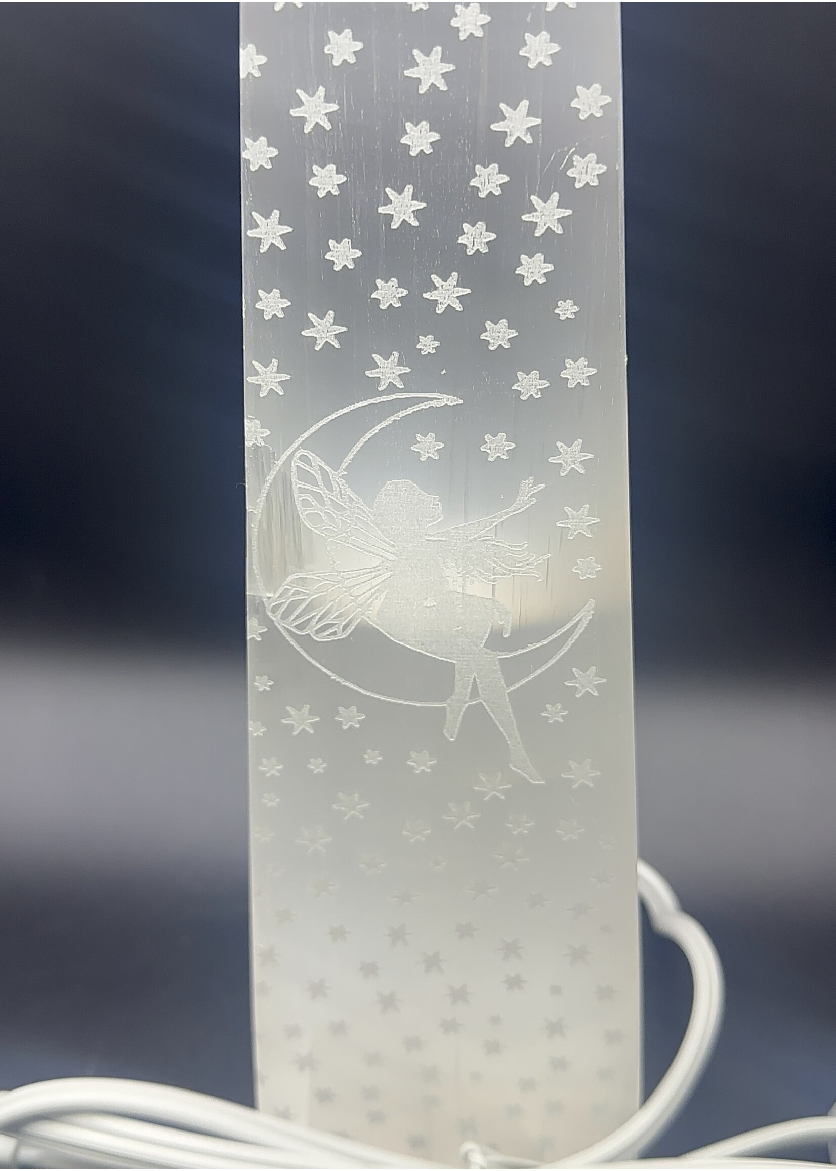 Selenite Fairy Lamp