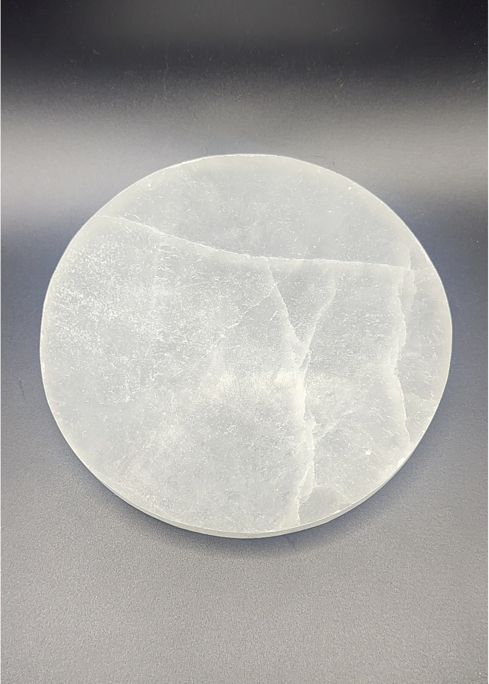 Selenite Charging Plate 6"
