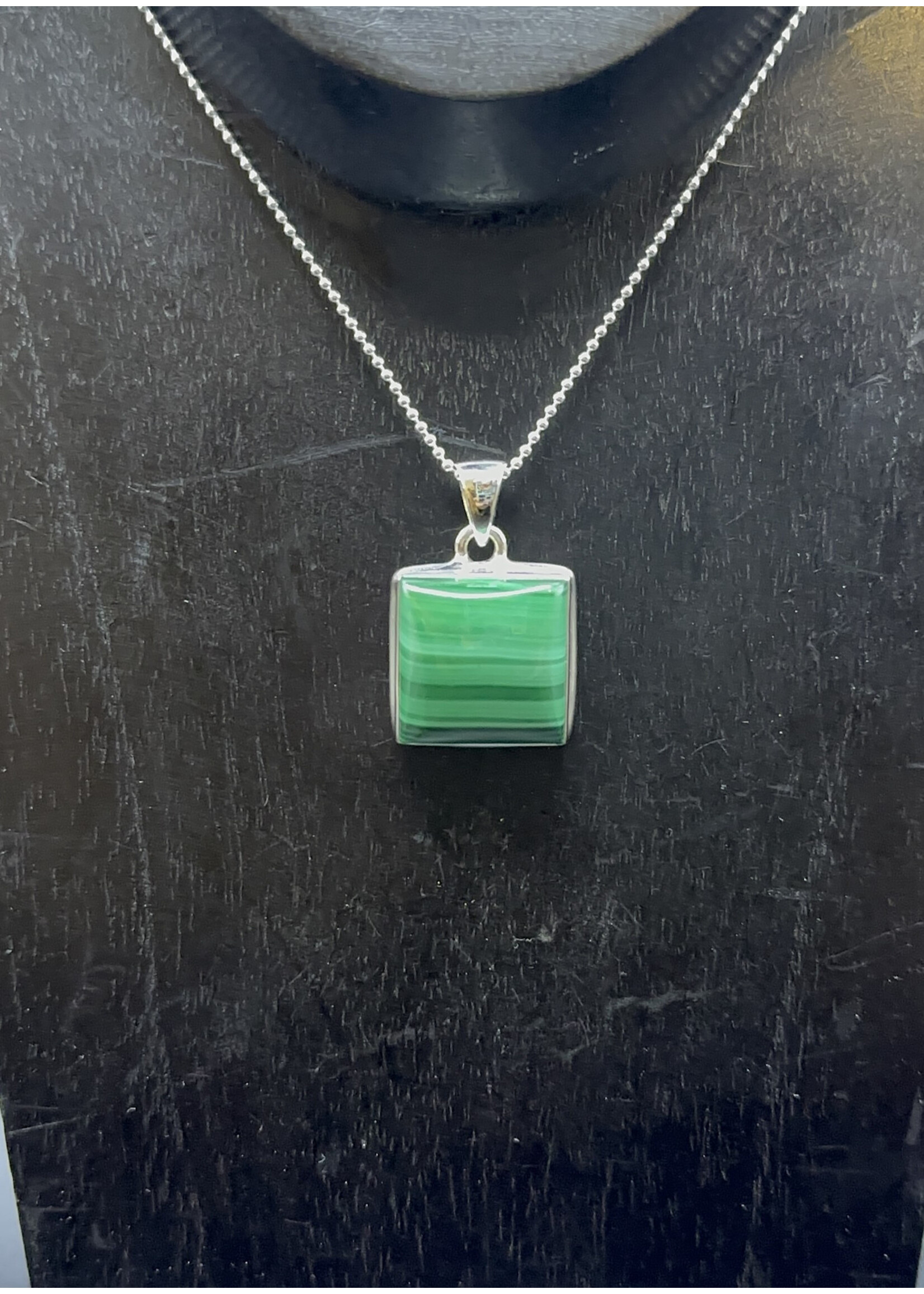 Pendant Malachite SS
