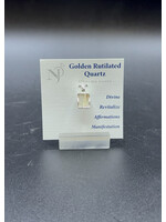 Pendant Golden Rutile SS