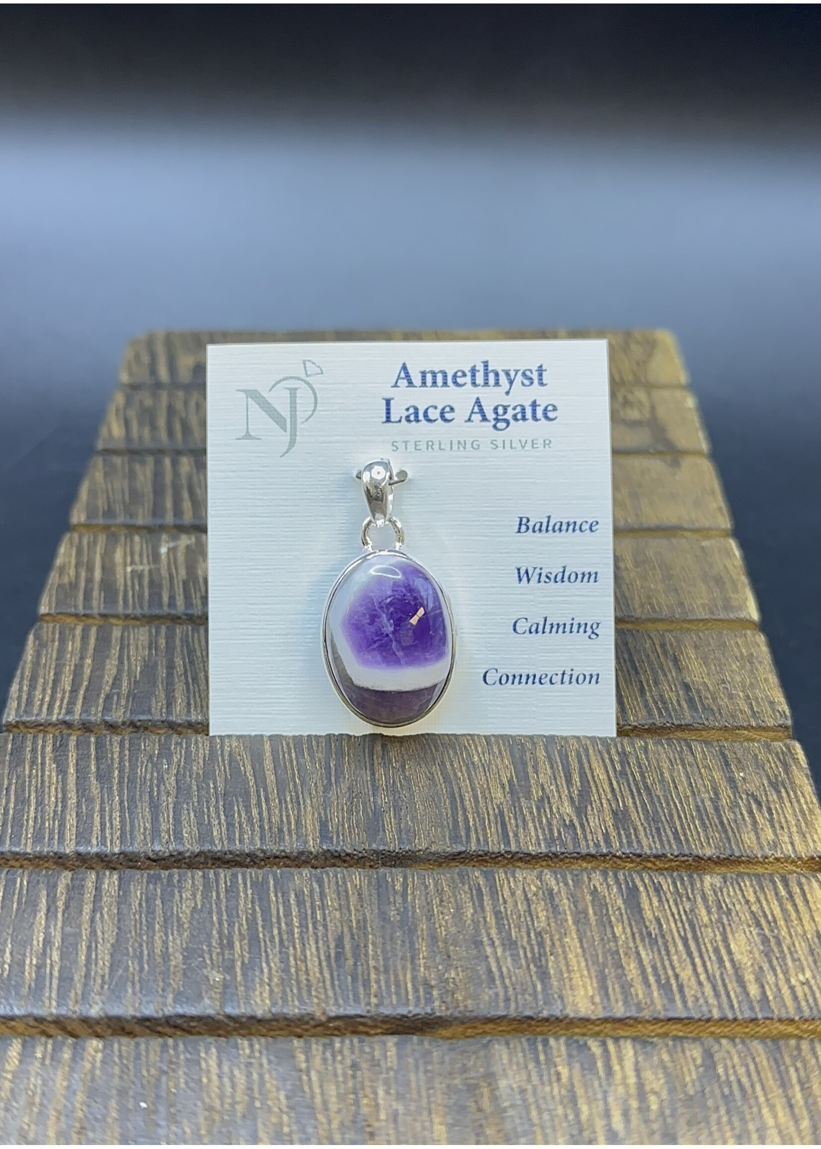 Pendant Amethyst Lace SS
