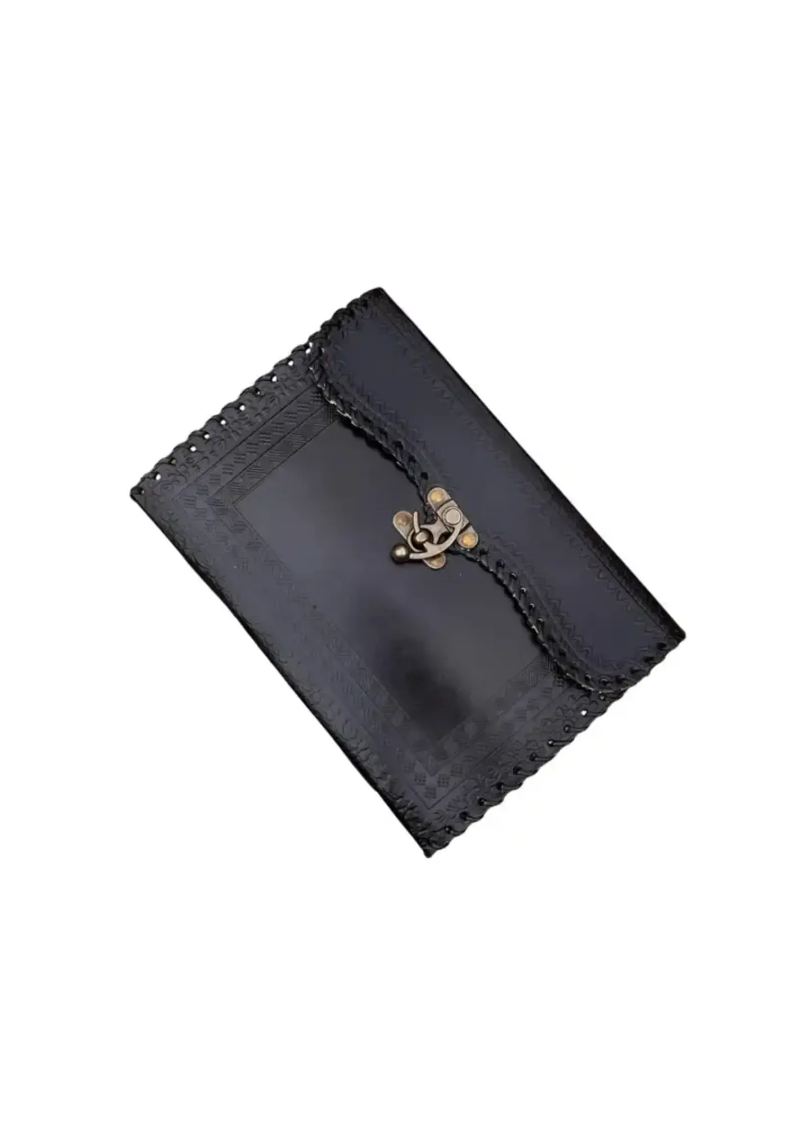 Black Leather Vintage Notebook
