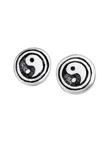 Yin Yang Stud Earrings