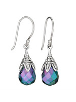 Earrings Facet Mystic Topaz Drop