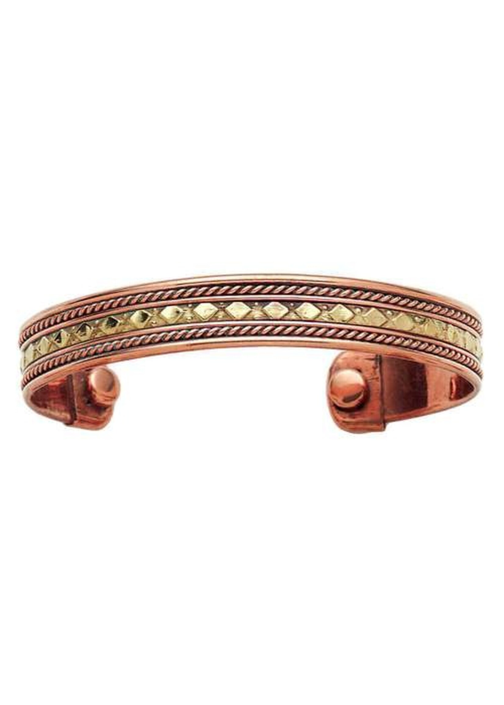Bracelet Copper & Brass with Magnets
