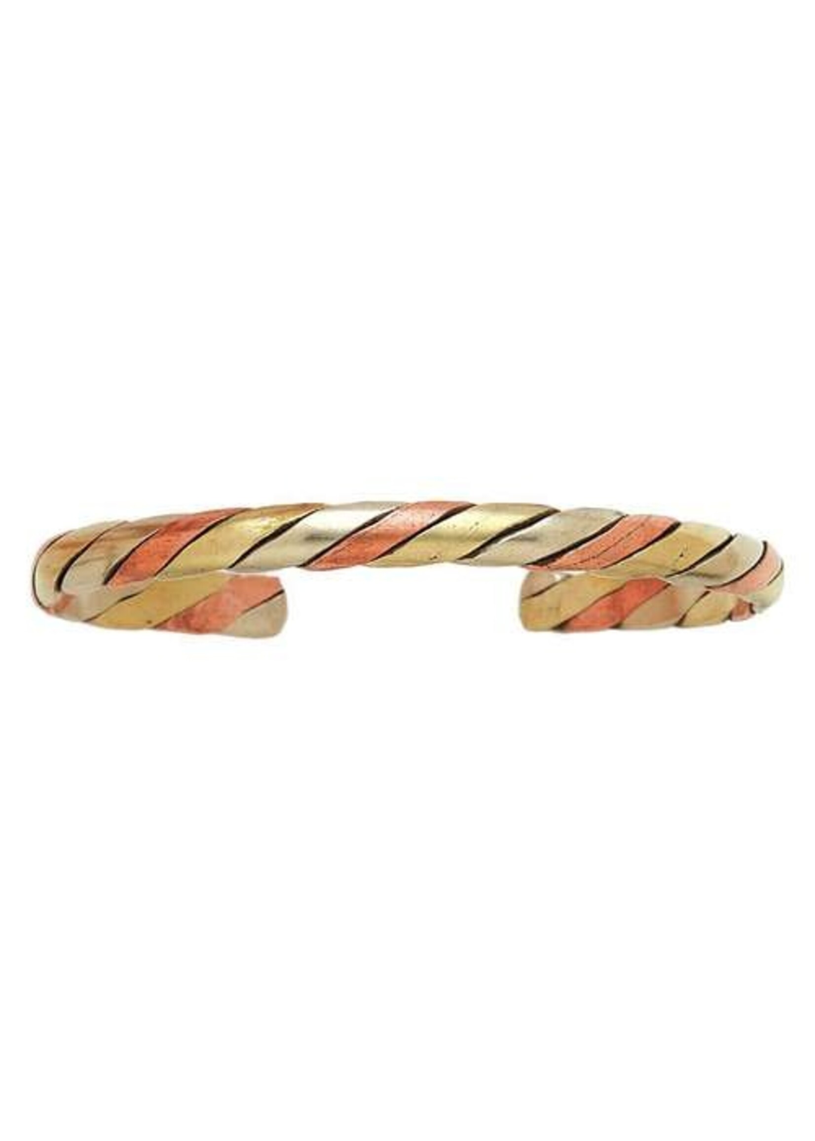 Windrose Copper Bracelet 3 Metal Twist