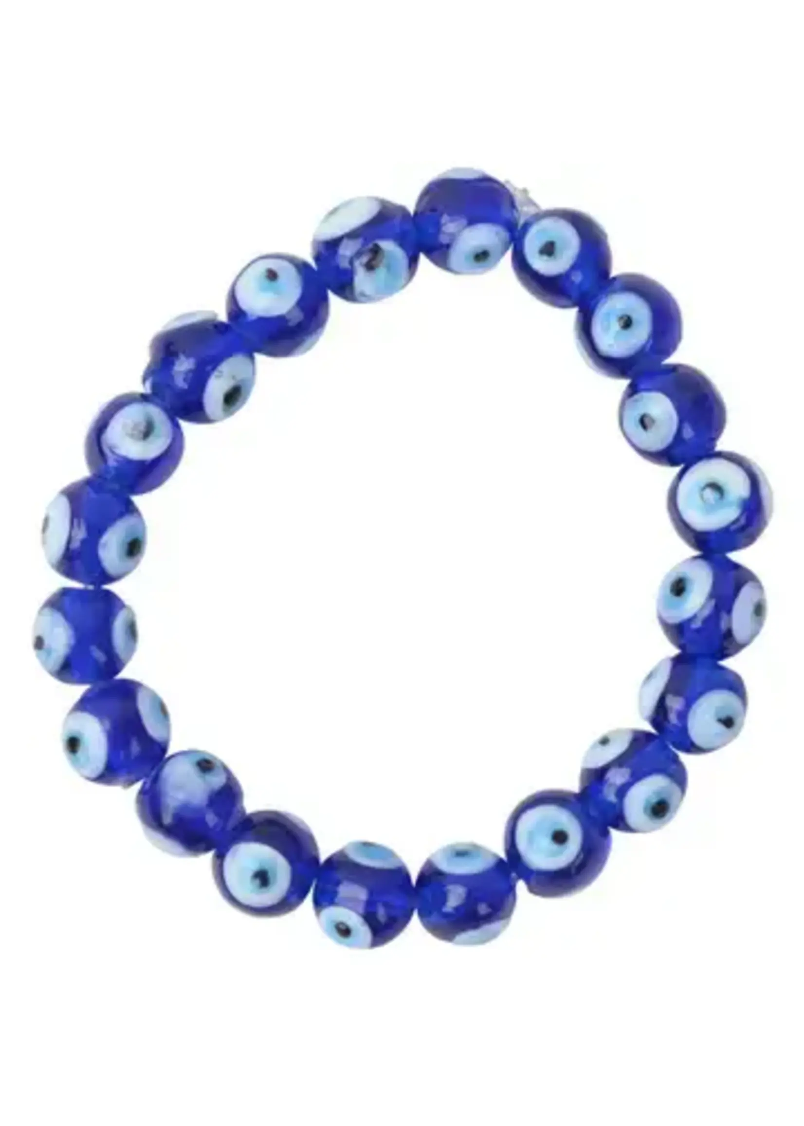Glass Evil Eye Bracelet