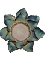Ceramic Lotus Tea Light Holder
