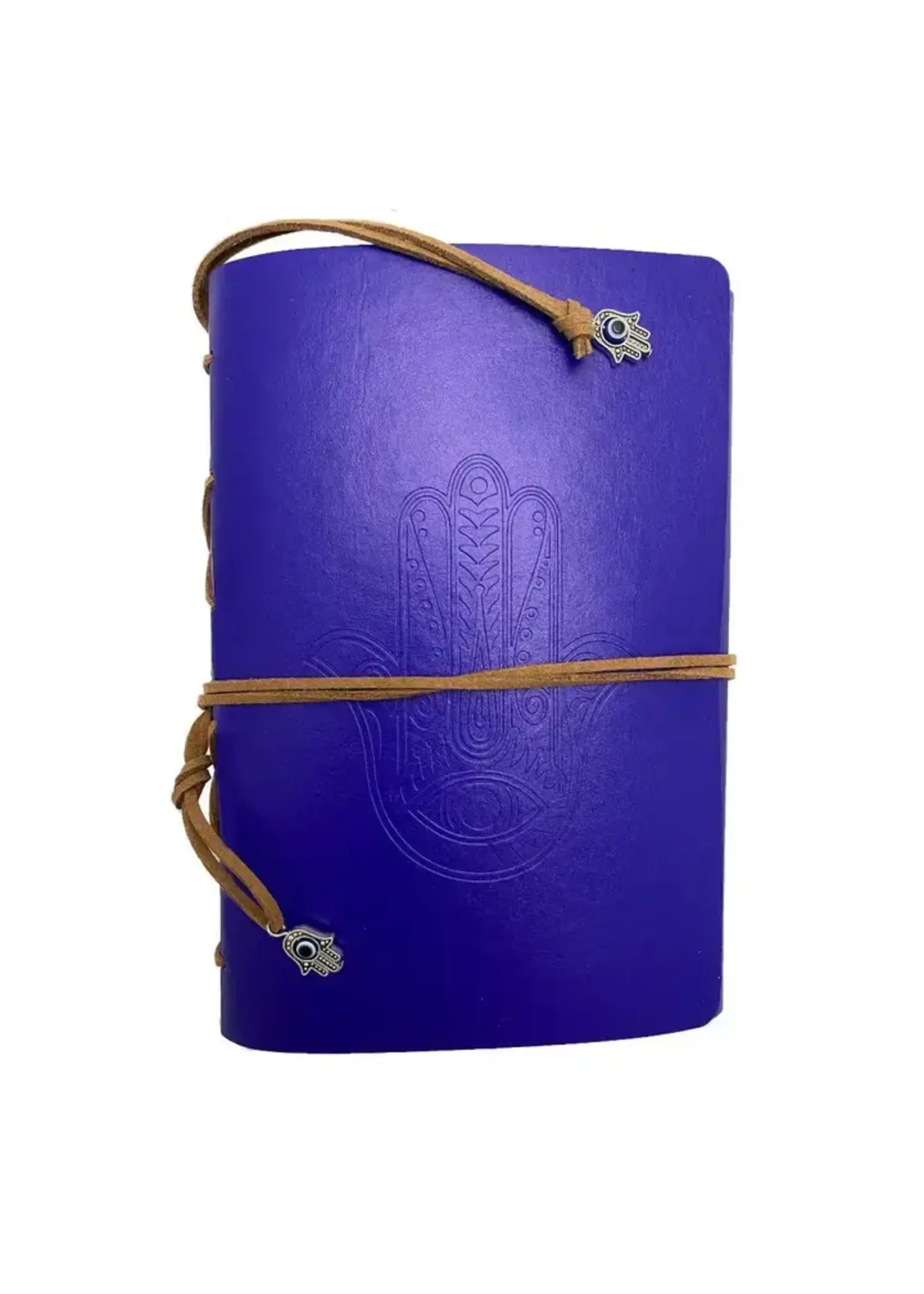 Blue Evil Eye Hamsa Journal