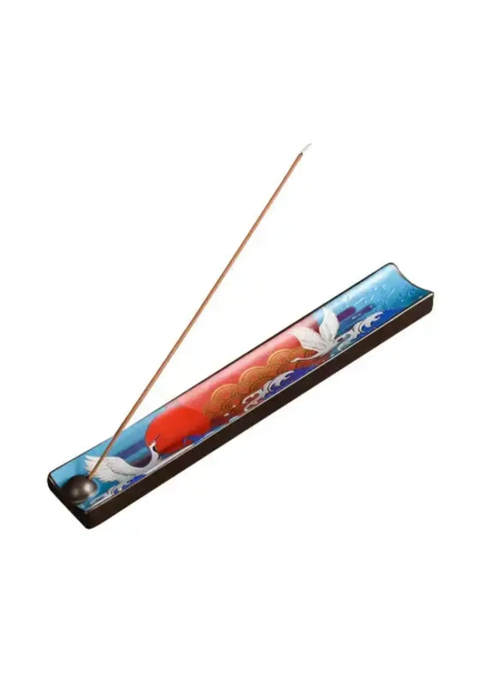 Ceramic Crane Incense Burner