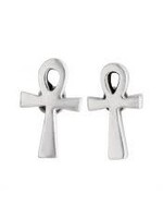 Earrings SS Egyptian Ankh Stud