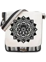 Soul Flower Mountain Mandala Messenger Bag
