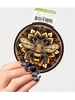Soul Flower Bee Mandala Sticker