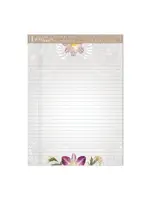 Papaya Legal Pad Orchid Lace