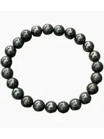 Bracelet Crystal Energy Bead Stretch Pyrite Stone of Intellect 8mm