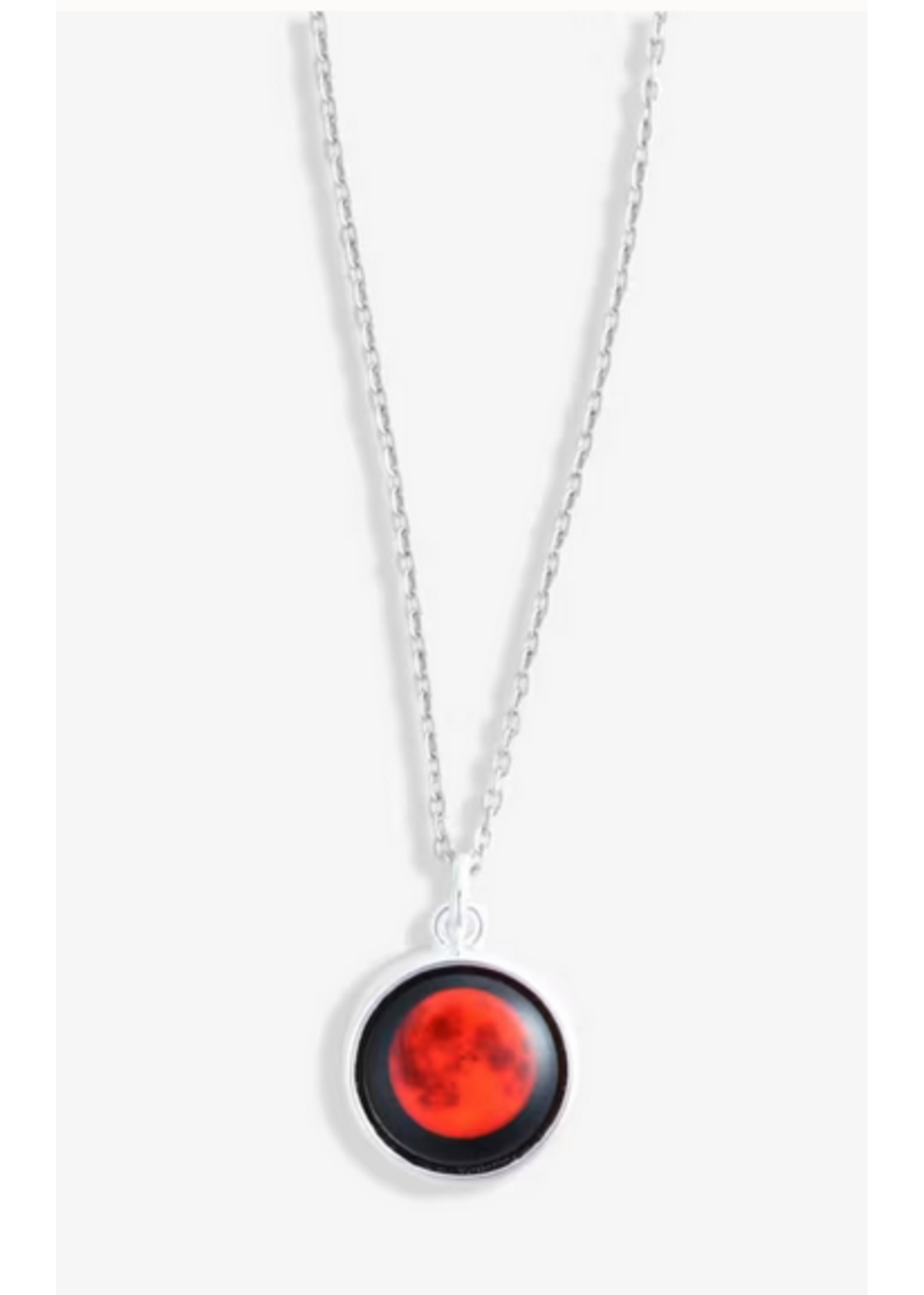 Moonglow Pewter Necklace 2 LE Lunar Eclipse