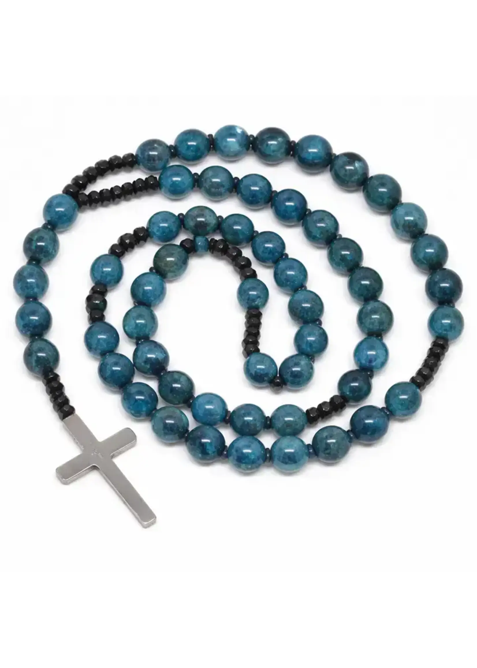 Rosary Prayer Beads Apatite 8mm