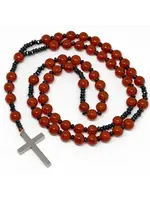 Rosary Prayer Beads Carnelian Gemstone 8mm