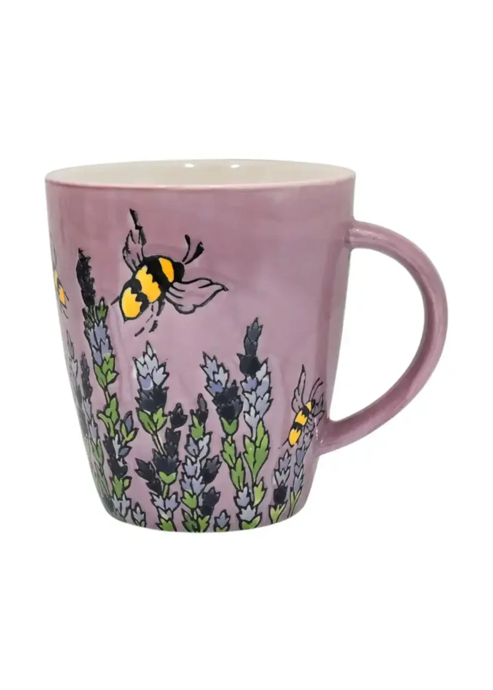 Mug Spring Bee 12oz 4"H