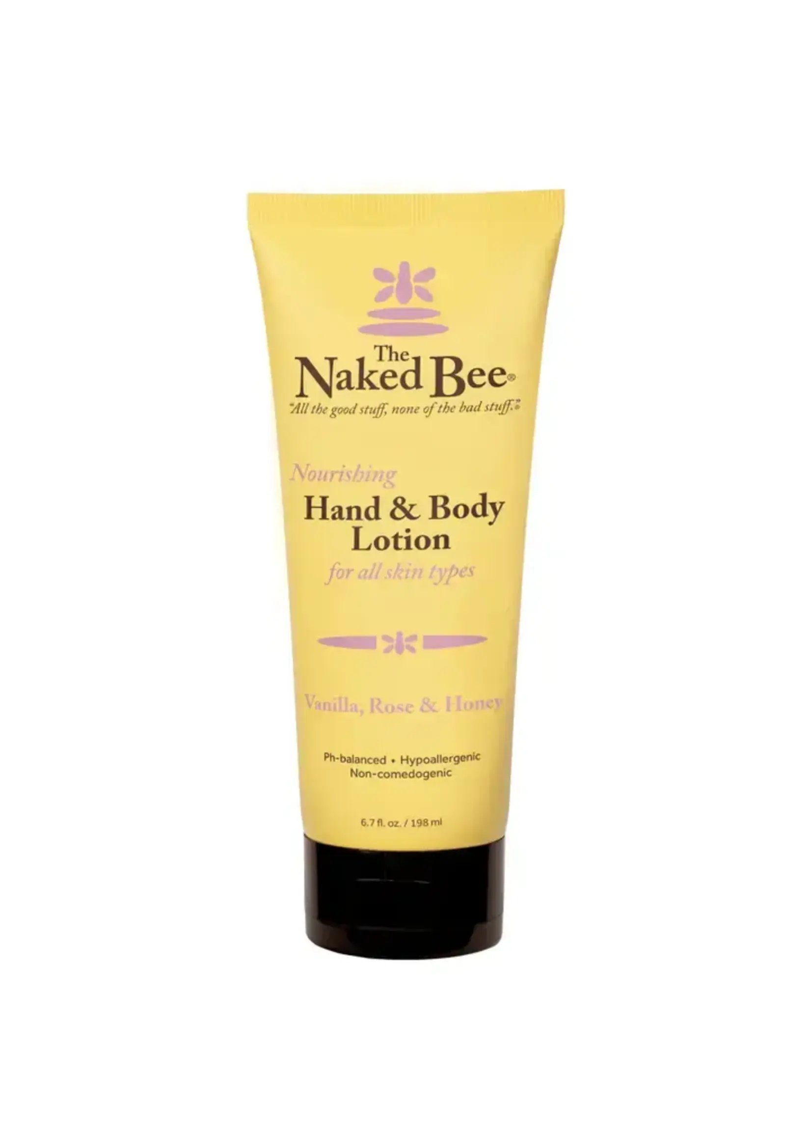 Naked Bee Hand & Body Lotion Vanilla Rose and Honey