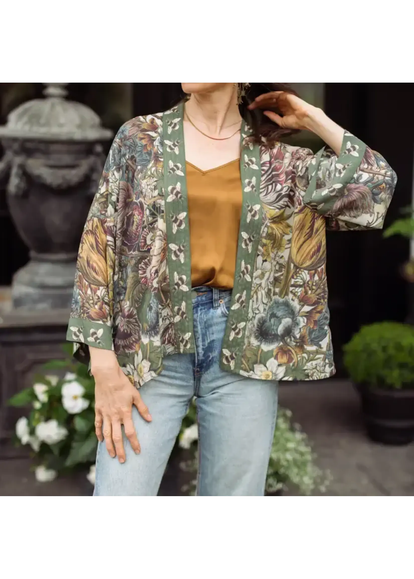 Kimono Love Grows Wild Pixie with Bees